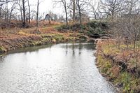 Rush Creek campsite, Clay County, Missouri