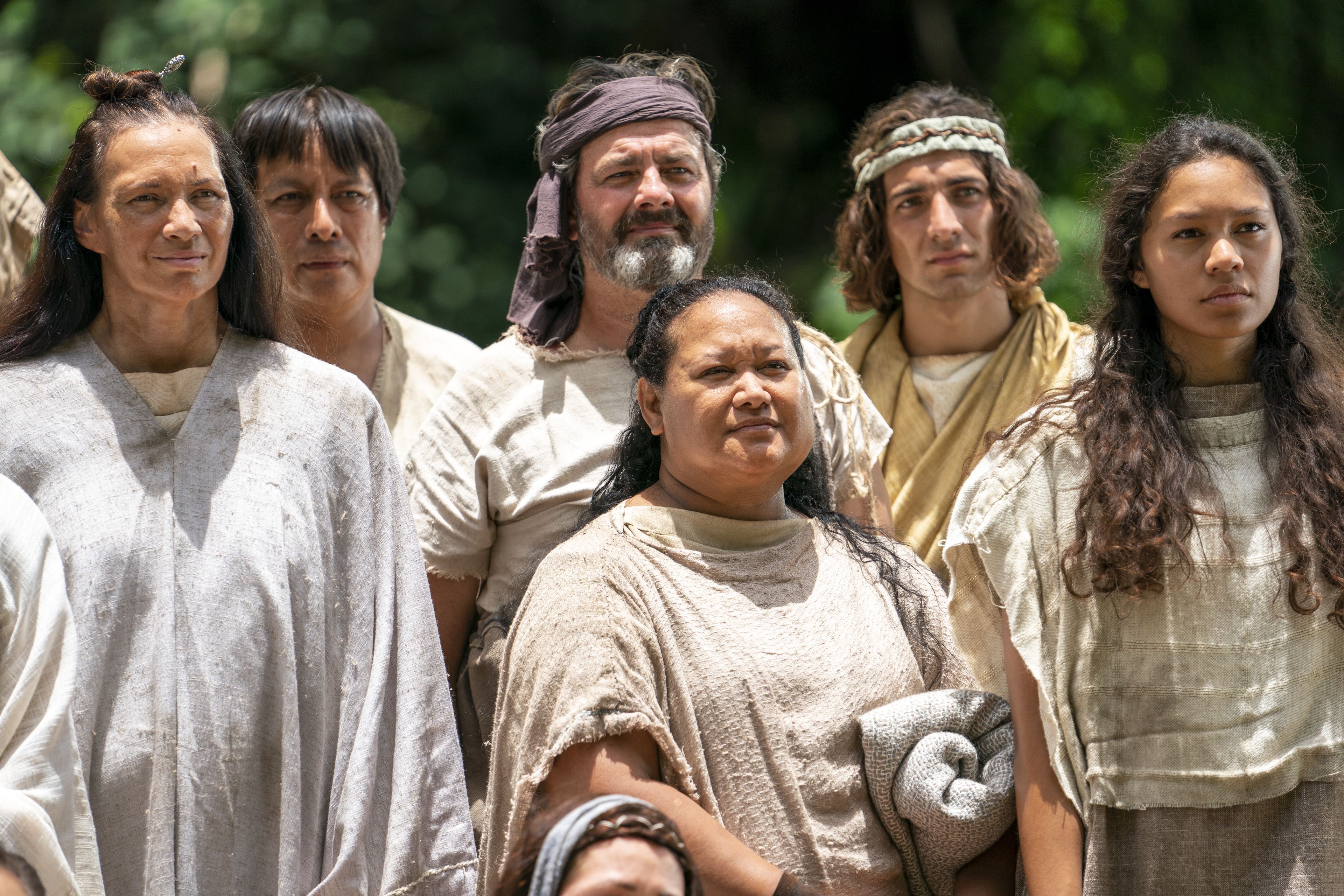 People prepare themselves to be baptized at the Waters of Mormon. They listen to Alma teach and testify.