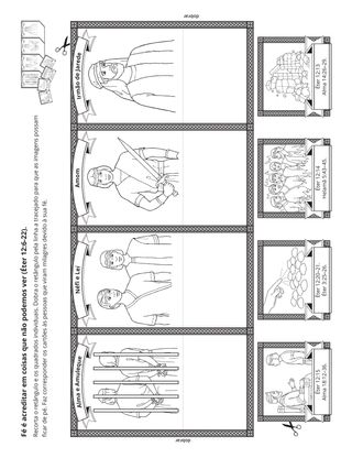 páginas de atividades: O Povo do Livro de Mórmon tinha fé em Jesus Cristo