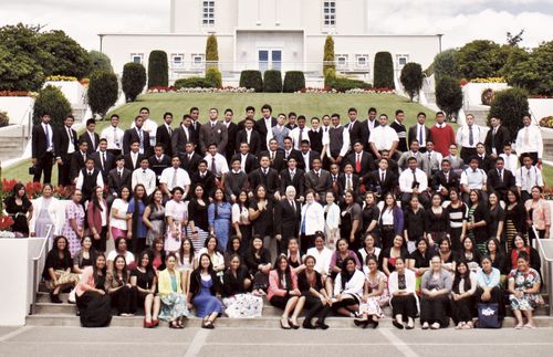 youth at temple