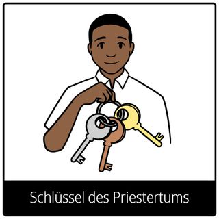 Symbol für Evangeliumsbegriff: Priestertumsschlüssel