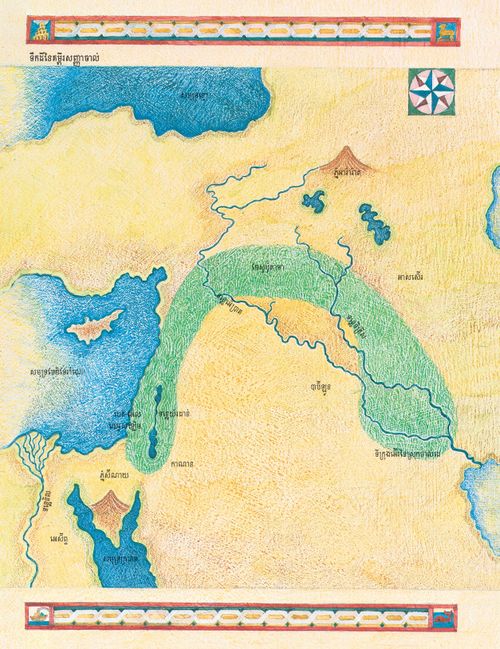 map, Old Testament world