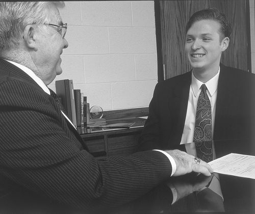 bishop interviewing member