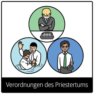 Symbol für Evangeliumsbegriff: Verordnungen des Priestertums