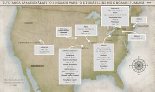 Mape 1: Tuʻuʻanga Fakasiokālafi ʻo e Ngaahi Vahe ʻo e Tokāteline mo e Ngaahi Fuakavá