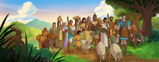 Ammon and the Anti-Nephi-Lehies travel