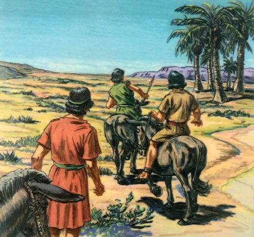 Jacob’s sons traveling