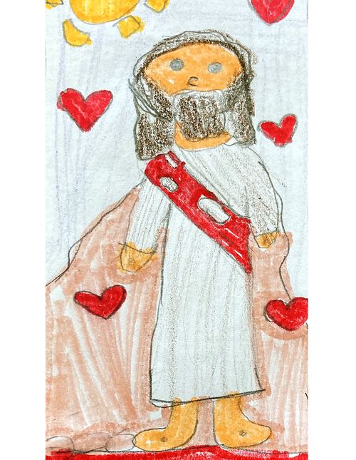 drawing of Jesus