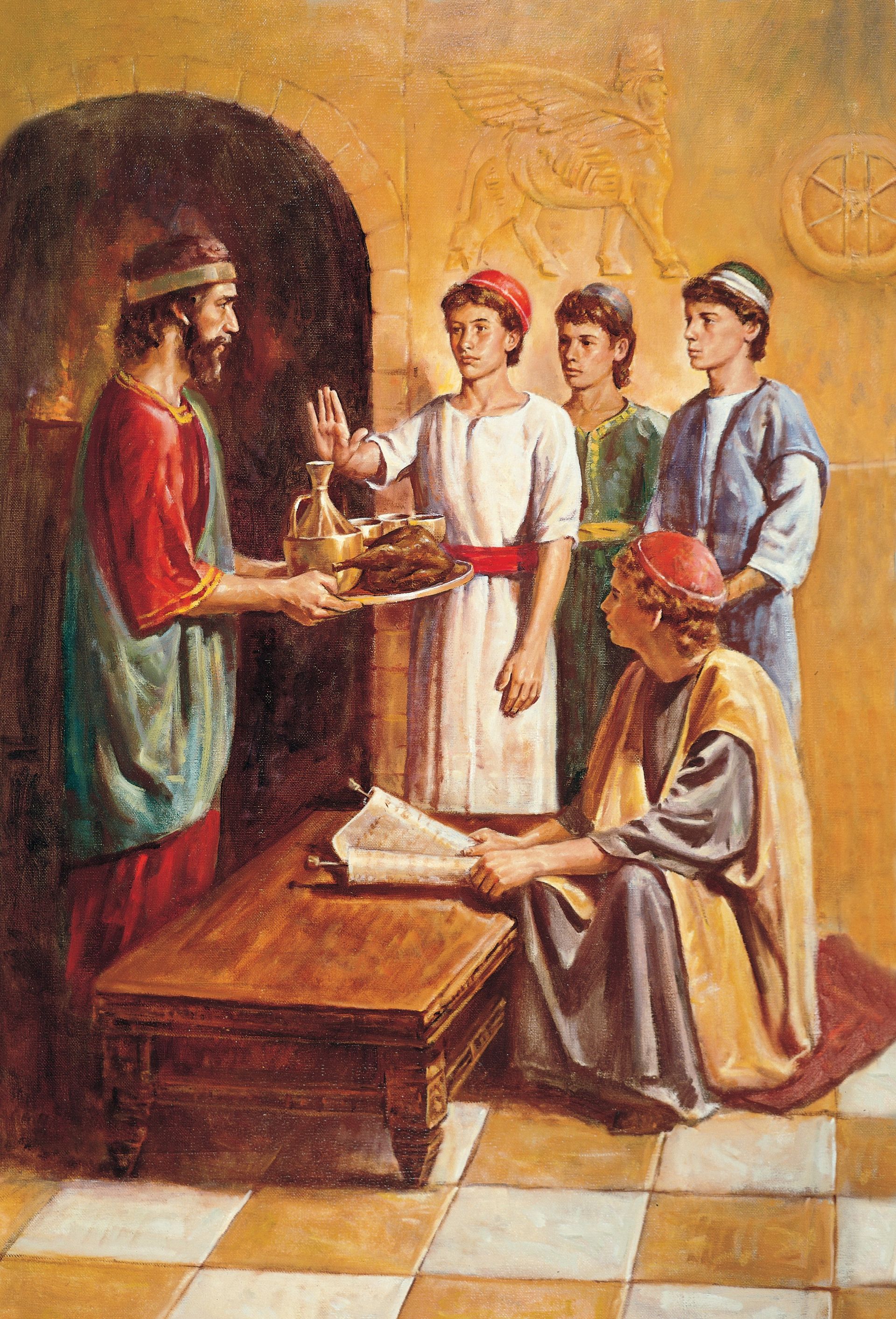 Daniel avslår kongens mat og vin