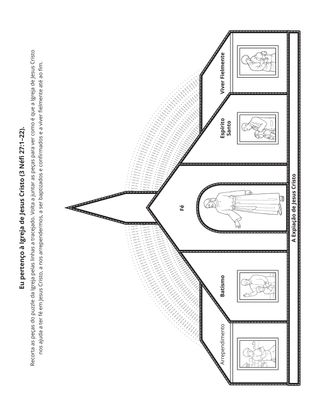 página de atividades: Eu pertenço à Igreja de Jesus Cristo
