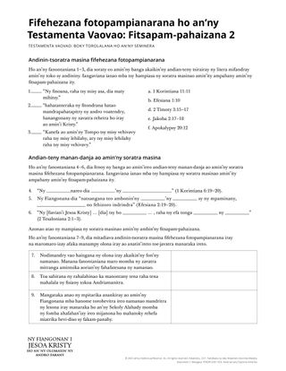 New Testament Seminary Teacher Manaul - 2023