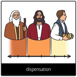 Symbole de l’Évangile pour « dispensation »