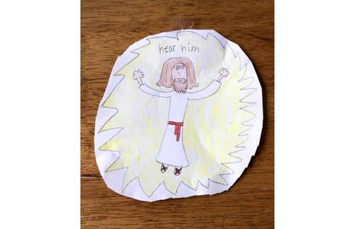 drawing of Jesus