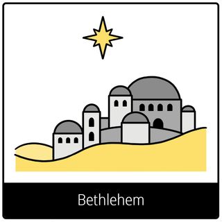 simbolo ng ebanghelyo para sa Bethlehem