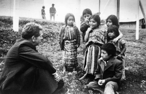 Boyd K. Packer and Guatemalan children