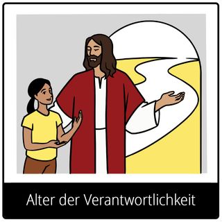 Symbol für Evangeliumsbegriff: Alter der Verantwortlichkeit