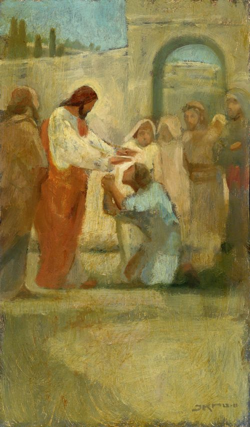 Jesus Christ healing