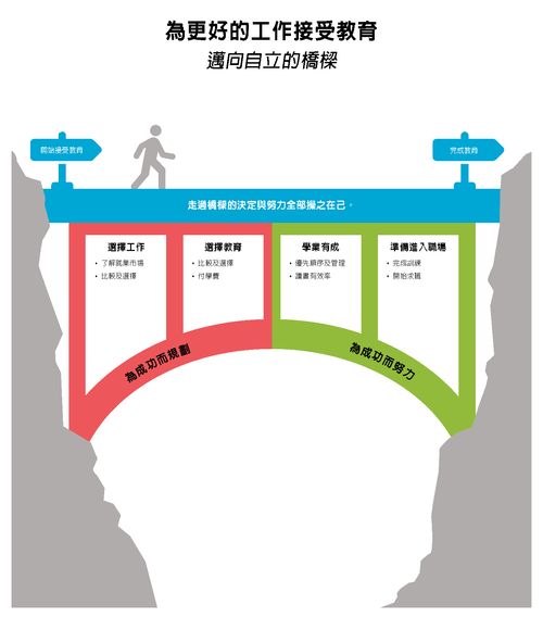 峽谷中的橋樑（圖表）