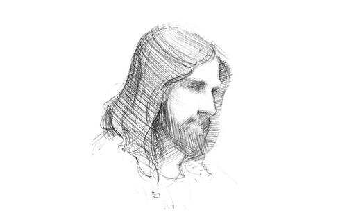 Drawing of the Savior