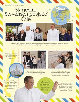 Elder Stevenson Visits Chile
