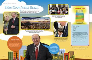 pictures of Elder  and Sister Cook in Brazil