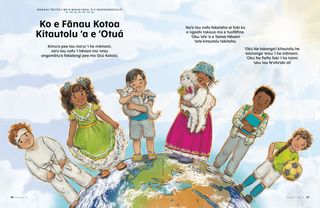 Ko e fānau ʻo e ngaahi matakali mo e anga fakafonua kehekehe ʻoku nau tuʻu ʻi ʻolunga ʻi ha foʻi kolope