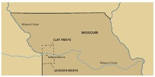 map, northern Missouri