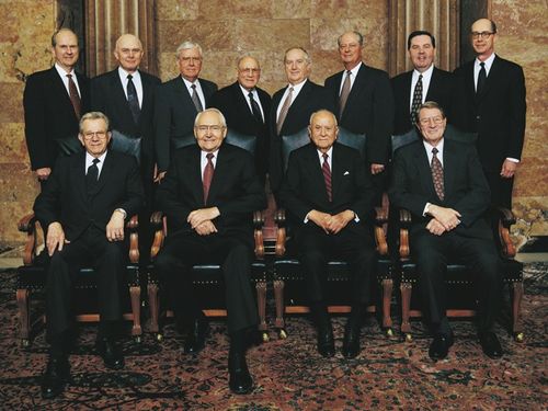 Quorum of the Twelve Apostles, 1997