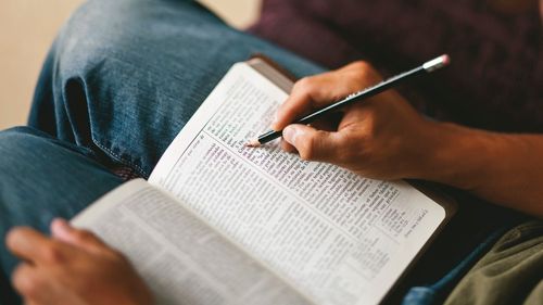 marking verses in scriptures