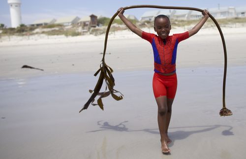 Tendai at the beach