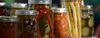 food in jars