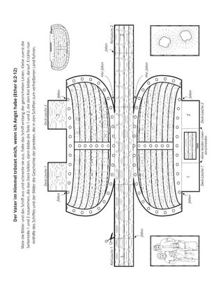 Seite mit der Aktivität: Der Vater im Himmel half den Jarediten, Schiffe zu bauen