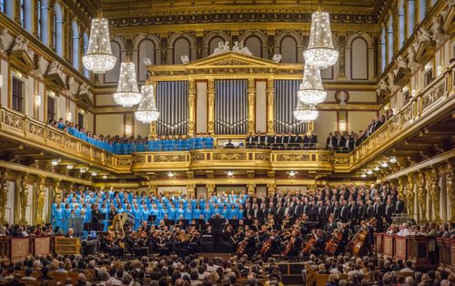 El Coro del Tabernáculo en Viena, en 2016