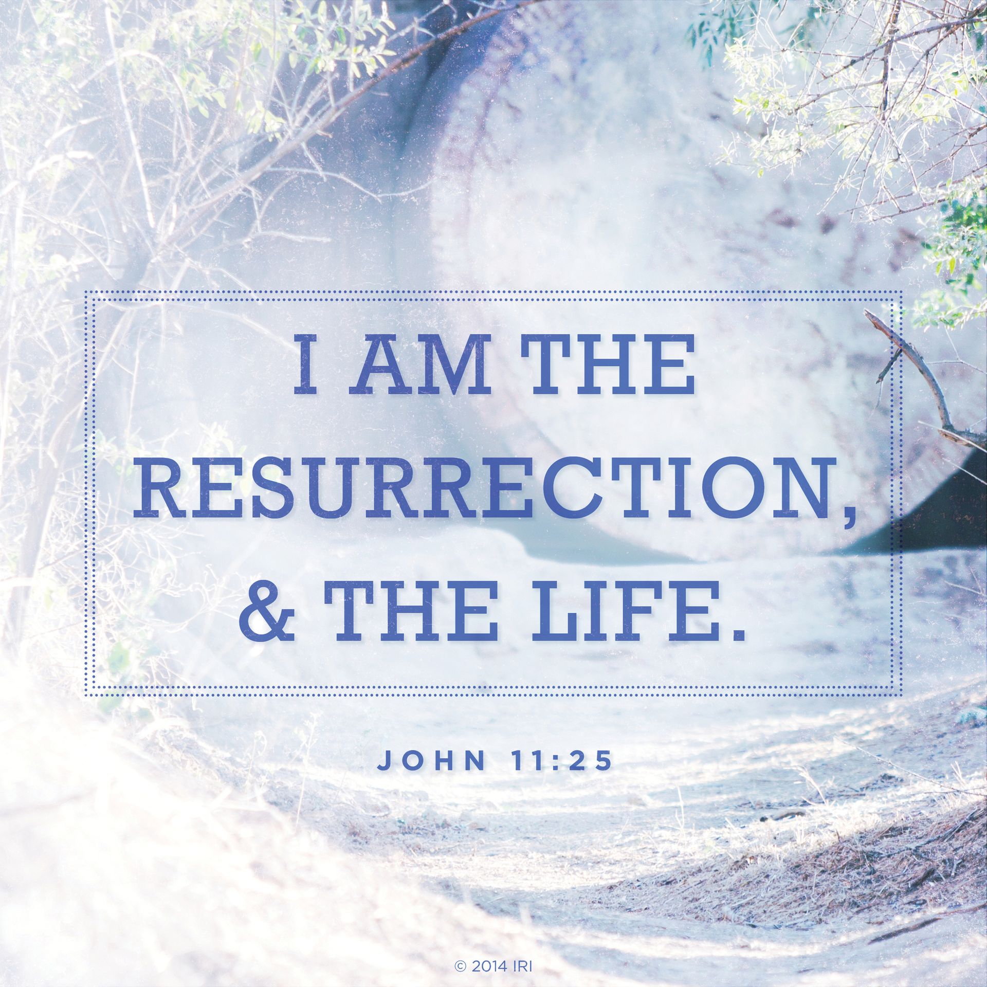 “I am the resurrection, and the life.”—John 11:25