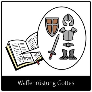 Symbol für Evangeliumsbegriff: Waffenrüstung Gottes