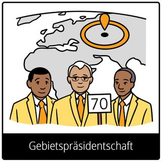 Symbol für Evangeliumsbegriff: Gebietspräsidentschaft