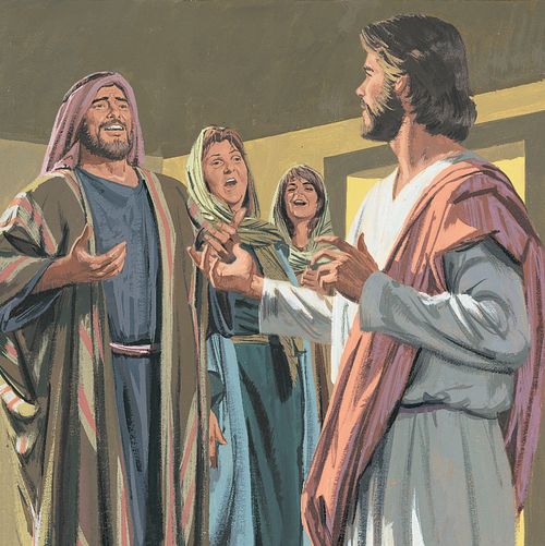 people laughing at Jesus