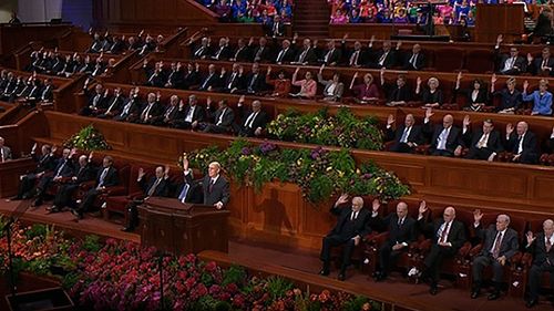 sustaining vote at general conference