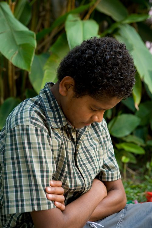 Young Boy Praying