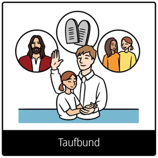 Symbol für Evangeliumsbegriff: Taufbund