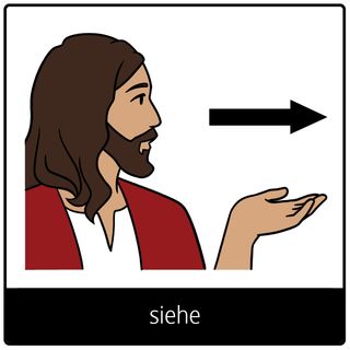 Symbol für Evangeliumsbegriff: siehe