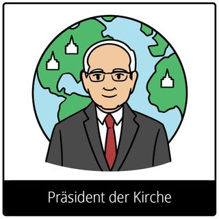 Symbol für Evangeliumsbegriff: Präsident der Kirche