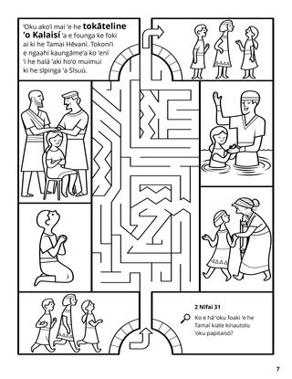 The Doctrine of Christ coloring page