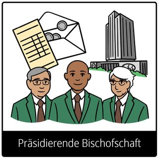 Symbol für Evangeliumsbegriff: Präsidierende Bischofschaft