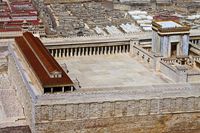 model of Jerusalem temple