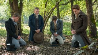 Joseph and the Three Witnesses praying