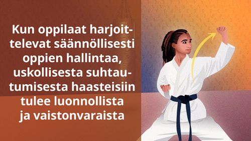 Säännöllistä harjoittelua -meemi