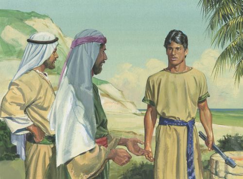 Laman and Lemuel with Nephi