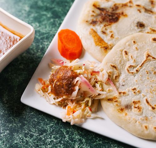 pork and flour tortillas