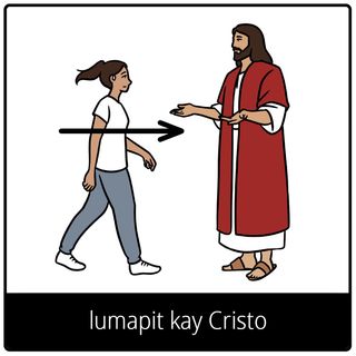 simbolo ng ebanghelyo para sa lumapit kay Cristo